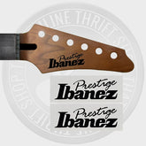 Ibanez Prestige Waterslide Guitar Neck Headstock Transfer Decals (Set of 2)