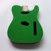 Cxxss Vintage Green Color TL Guitar Body Alder Wood Nitro Satin Finished for DIY Kits