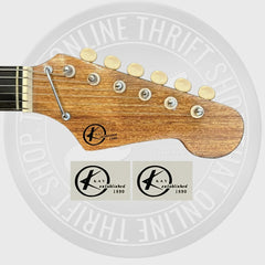 Kay Waterslide Guitar Neck Headstock Decals (Set of 2)
