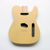 Cxxss Vintage Cream Color TL Guitar Body Alder Wood Nitro Satin Finished for DIY Kits
