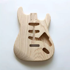 Cxxss SSS pickup without paint, lightweight dual piece ST electric guitar body