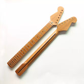 Left Hand 21 Fret Integrated Roasted Maple ST electric Guitar Neck