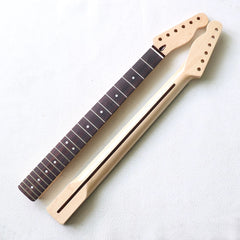 22 Fret Canadian Maple Neck Rosewood Fingerboard TL Electric Guitar Neck Nitro Paint - Wood Color