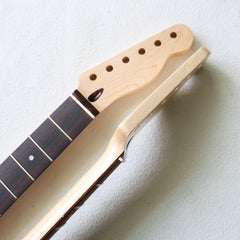 22 Fret Canadian Maple Neck Rosewood Fingerboard TL Electric Guitar Neck Nitro Paint - Wood Color