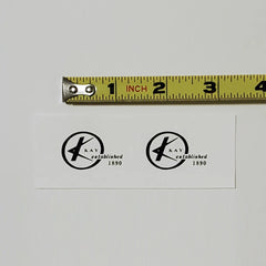 Kay Waterslide Guitar Neck Headstock Decals (Set of 2)