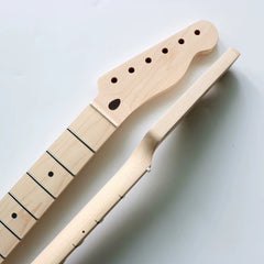 21 Fret Canadian Maple Integrated TL Electric Guitar Neck - No Paint