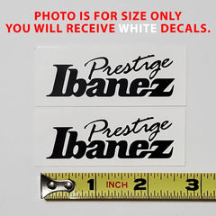 Have one to sell? Sell one like this Sell something else Share Ibanez Prestige Waterslide Guitar Neck Headstock Decals (WHITE) Set of 2