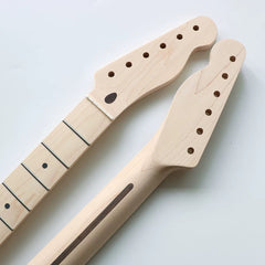 21 Fret Canadian Maple Integrated TL Electric Guitar Neck - No Paint