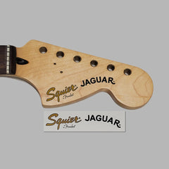 Have one to sell? Sell one like this Sell something else Share Squier by Fender Jaguar Waterslide Guitar Neck Headstocks Decals (Set of 3)