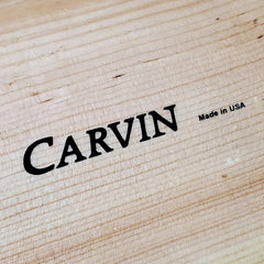Carvin Made In USA Waterslide Guitar Neck Headstock Transfer Decals (Set of 2)