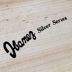 Ibanez Silver Series Guitar Waterslide Guitar Neck Headstock Decals (Set of 2)