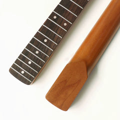 Left hand 21 Fret roasted maple wood guitar neck rose wood fingerboard ST electric guitar neck