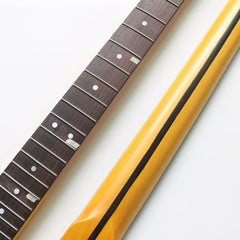 22 Fret Canadian Maple Rose Fingerboard ST Guitar Neck - Yellow