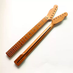Left Hand 21 Fret Integrated Roasted Maple TL Electric Guitar Neck
