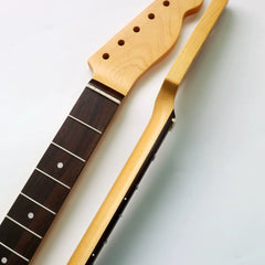21 Fret Rose Wood Fingerboard Retro TL Guitar Neck - Natural Wood