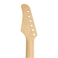 DIY 6 String TL Style Electric Guitar Kits with Mahogany Body, Maple Neck and Accessories White