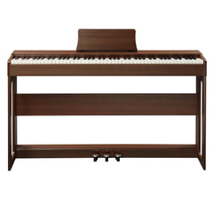 No logo 88 Keys Full Weighted Keyboards Digital Piano with Furniture Stand, Power Adapter, Triple Pedals, Headphone, for All Experience Levels Black Walnut