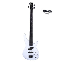 No logo Exquisite Stylish IB Bass with Power Line and Wrench Tool White