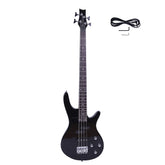 No logo Exquisite Stylish IB Bass with Power Line and Wrench Tool Black