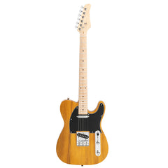 Ozici Maple Fingerboard GTL Electric Guitar SS Pickup Transparent Yellow