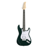 No logo KST Stylish H-S-S Pickup Electric Guitar Kit with 5W AMP Bag Guitar Strap Strings Green