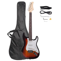 No logo Rosewood Fingerboard Electric Guitar Sunset Color