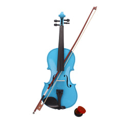 Ozici 4/4 Acoustic Violin Case Bow Rosin - Blue