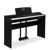 Glarry GDP-105 88-Key Home Full Weighted Keyboards Hammer-action Keyboard Digital Piano - Black