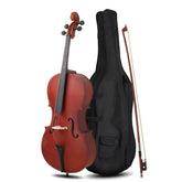 Glarry GC101 4/4 Full-Size Acoustic Cello - Matte