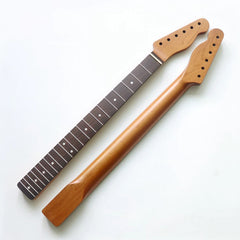 21 Fret Grilled Maple TL Guitar Neck Rosewood Fingerboard- Nitro lacquer matte