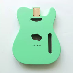 Cxxss Nitro satin Finished Surf Green TL Guitar Body Standard Alder Wood For DIY Handmade 6 String Electric Guitars