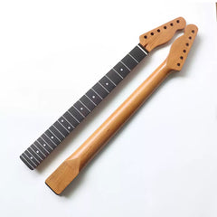 22 Fret Grilled Maple Wood Guitar Neck Rose Wood Fingerboard TL Electric Guitar Neck - Nitro Paint Natural Color