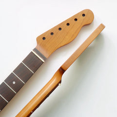 21 Fret Canadian Grilled Maple Wood Guitar Neck Rose Wood Fingerboard TL Electric Guitar Neck - Nitro Paint Matte
