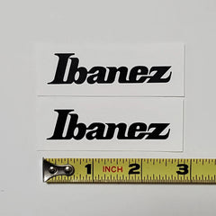 Ibanez Waterslide Guitar Neck Headstock Transfer Decals (Set of 2)