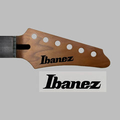 Ibanez Waterslide Guitar Neck Headstock Transfer Decals (Set of 2)