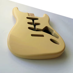 Cxxss DIY Nitro Finished Alder ST Guitar Body in Desert Sand Color for SSS Electric Guitars