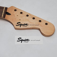 Squier by Fender Bullet Strat Waterslide Guitar Neck Headstock Decals (Set of 2)