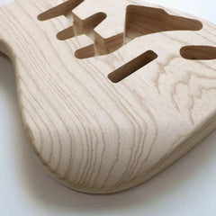 Cxxss SSS pickup without paint, lightweight dual piece ST electric guitar body