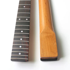 22 Fret Grilled Maple Wood Guitar Neck Rose Wood Fingerboard TL Electric Guitar Neck - Nitro Paint Natural Color