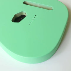 Cxxss Nitro satin Finished Surf Green TL Guitar Body Standard Alder Wood For DIY Handmade 6 String Electric Guitars