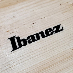 Ibanez Waterslide Guitar Neck Headstock Transfer Decals (Set of 2)