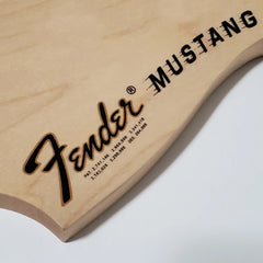 Fender 70's Mustang Waterslide Guitar Neck Headstock Decals (Set of 3)