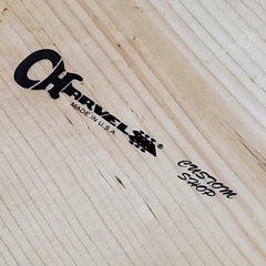 Charvel Made In USA Custom Waterslide Guitar Neck Headstock Decals (Set of 2)