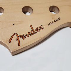 Fender Jazz Bass Waterslide Guitar Neck Headstock Decals with CS Logo (Set of 2)