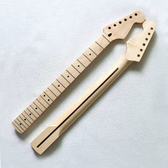 F-style Canadian Maple Fingerboard Neck 22 Fret ST Electric Guitar Neck - Natural Color