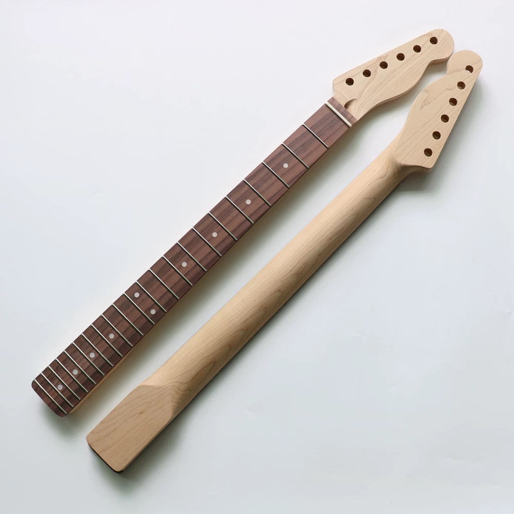22 Fret Roasted Maple Wood Guitar Neck Rosewood Fingerboard TL Electric Guitar Neck - No Paint