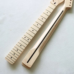 22 Fret Canadian Maple TL Electric Guitar Neck - Natural Wood