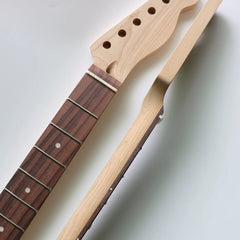 22 Fret Roasted Maple Wood Guitar Neck Rosewood Fingerboard TL Electric Guitar Neck - No Paint