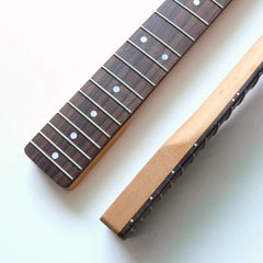 21 Fret Grilled Maple TL Guitar Neck Rosewood Fingerboard - No Paint