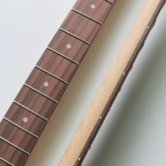 22 Fret Roasted Maple Wood Guitar Neck Rosewood Fingerboard TL Electric Guitar Neck - No Paint